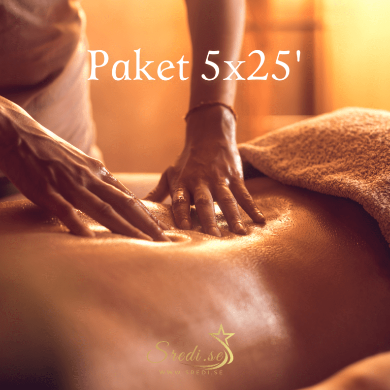 Paket masaža 5 x ’25 – Stvori zdravu naviku!