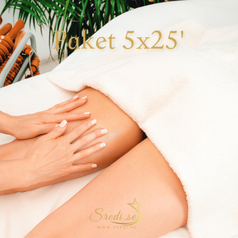 Paket anticelulitnih masaža 5 x ’25 – Stvori zdravu naviku!