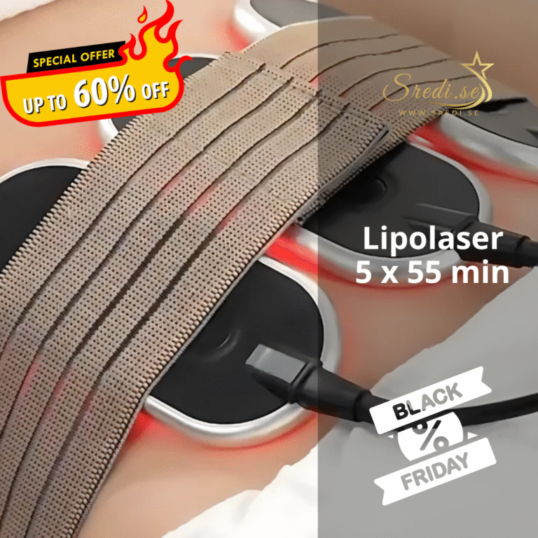 Lipolaser – Paket 5×55 (Black Friday ponuda)