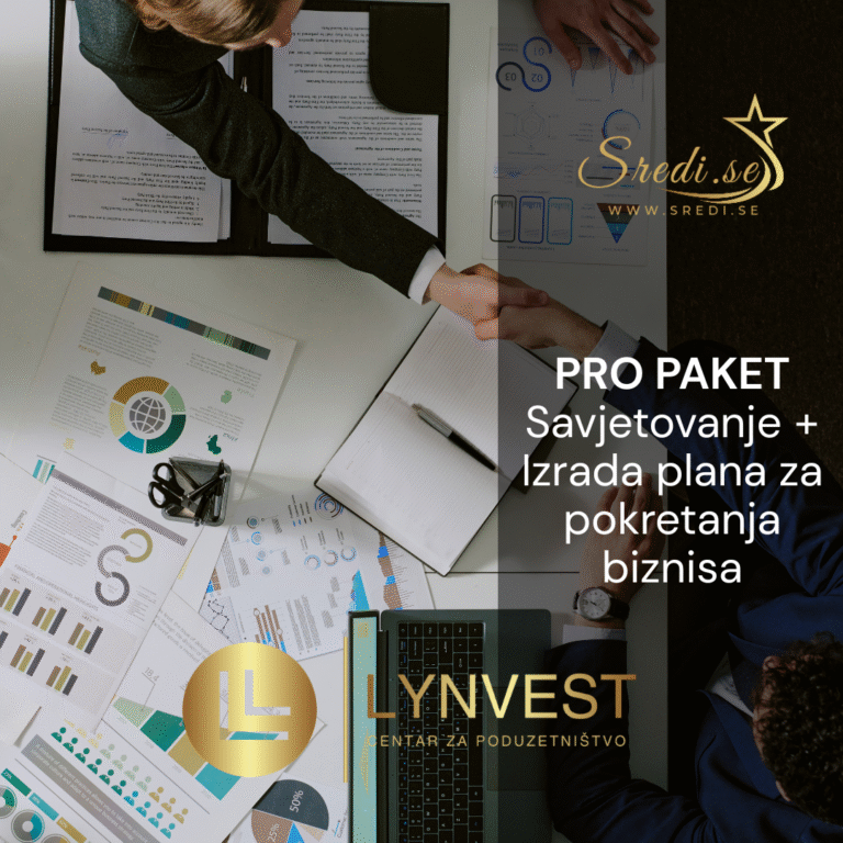 Pro paket – Individualno poslovno i financijsko savjetovanje